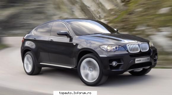 bmw x6 este realizat pe platforma suv-ului bavarez bmw x5 şi nu ascunde acest lucru. de fapt,